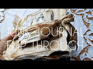 Junk journal flip through
