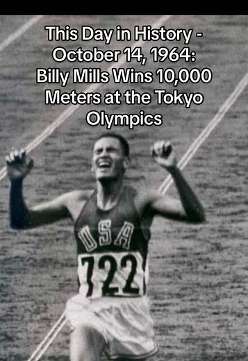 Billy Mills' Historic 10,000 Meters Win at Tokyo Olympics