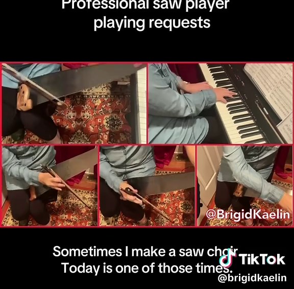 The Sound of Music: Saw Choir Performance