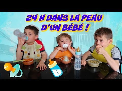 24 H DANS LA PEAU D'UN BÉBÉ !!!
