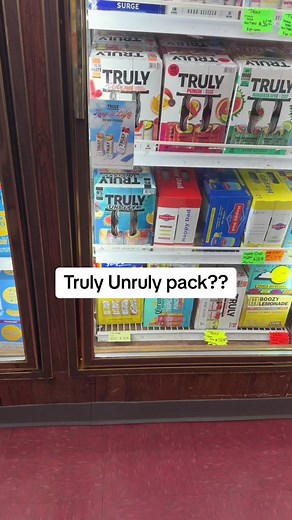 Truly Unruly Variety Pack! 🥤What are we trying next? #johnnydrinks #trulyuntuly #seltzers #hardseltzers #drinks #tastetest #fyp