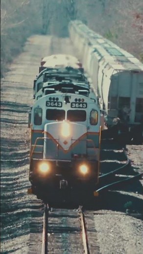 Amazing Shortline Train Action in the Pocono Mountains!