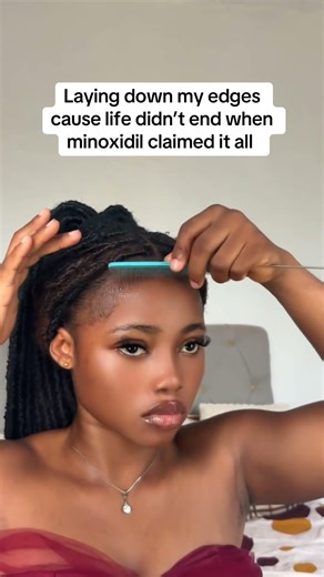 How to lay your edges #braids #edgestutorial