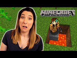 MINECRAFT BUT YOU CAN ONLY DIG STRAIGHT DOWN! with Aphmau