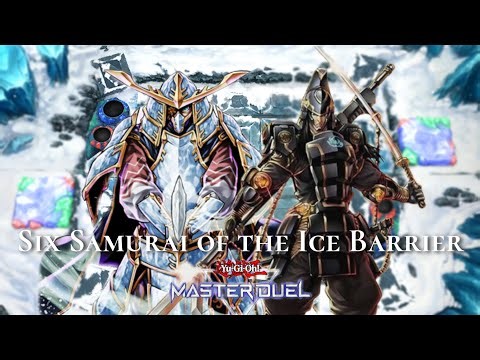 Six Samurai Ice Barrier deck I made (Yu-Gi-Oh card review)