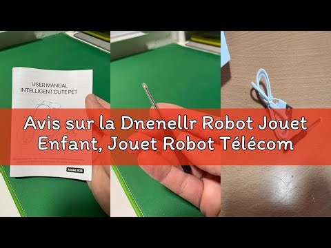Avis sur la Dnenellr Robot Jouet Enfant, Jouet Robot Télécommandés, Programmable, Interactif Intelli