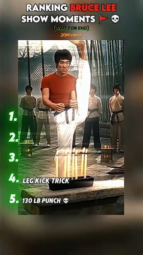 bruce Lee best moments 🤯