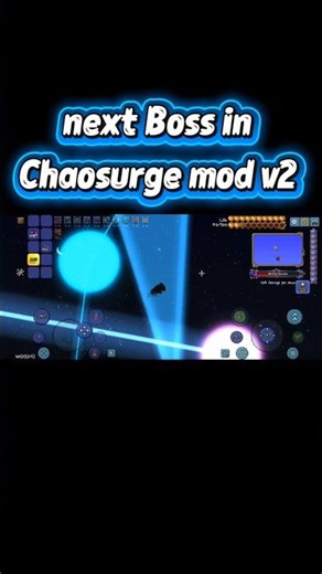 Chaosurge mod V2 Next Boss sneak peek - Terraria mobile mod - TL pro #terrariamods