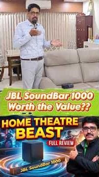 This JBL Soundbar Turns Your Home Into a Theatre 😱🔥#shorts