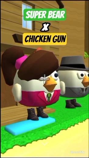 Chicken gun and super bear#superbearadventure #chickengun