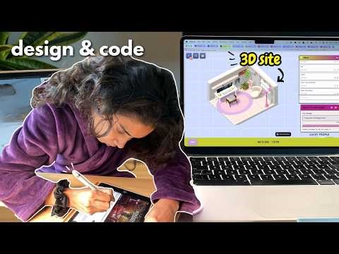 I tried coding a 3D portfolio website (It Was Bad!)