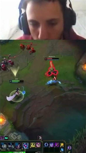 Master Yi zoned out #leagueoflegends #lol #lolgameplay #masteryi #ahri #gameplay #games #gaming #...
