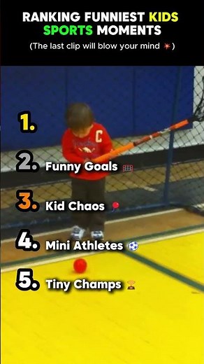 Ranking The Best Kids Sports Fails 😂🤣😂