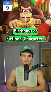 Birthdays Of Fictional Characters #birthday #birthdays #characters #spongebob #nintendo #disney #education #sambucha | Sambucha
