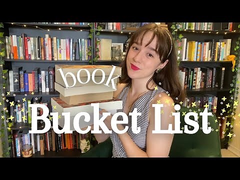 a Literary Bucket List 📋 books I want to read before I die