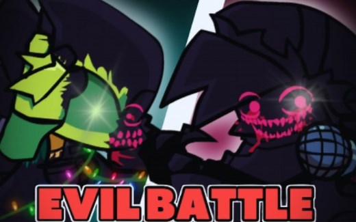 FRIDAY NIGHT FUNKIN' mod EVIL Boyfriend VS Pico (Scrapped Minus)