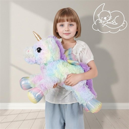 Giant Rainbow Unicorn Plush · 60cm Jumbo Rose Velvet Stuffed Animal · Soft Pegasus Pillow With Shimmering Wings · Magical Gift for Kids - Etsy UK