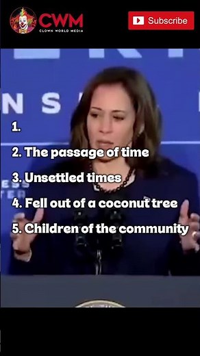 Top 5 Kamala Word Salads