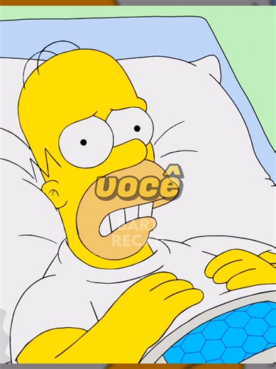 Homer e sua hérnia na nova aventura dos Simpsons