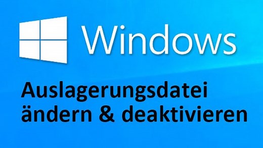 Windows 10, 7, 8: Auslagerungsdatei ändern & deaktivieren – So geht's