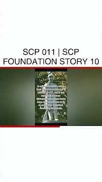 Unraveling SCP 011: The Mysterious Living Statue | SCP Foundation Story #Shorts #SCP011