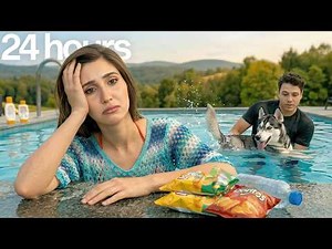 Swimming for the First Time in the New house!!