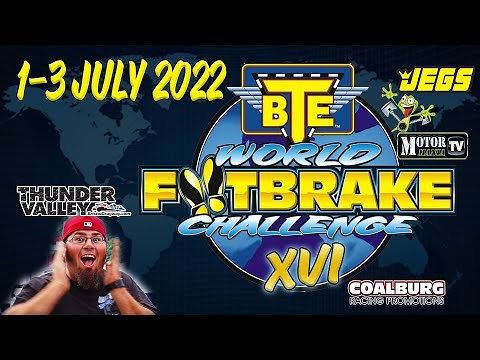 16th Annual World Footbrake Challenge - Friday