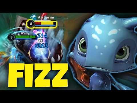 Wild Rift Fizz Mid Lane Gameplay in Season 20 (Build & Runes)