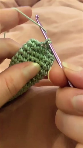 Crocheting a snake
