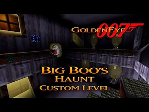 GoldenEye 007 N64 - Big Boo's Haunt - 00 Agent (Custom level)
