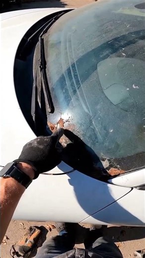 Inspecting a Rusted Porsche (ASMR Inspection Sounds)