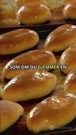 🍩 Luftige boller med vaniljekrem – en himmelsk kombinasjon! 😍