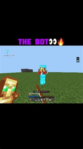 the best mace pvp practice bot map for mcpe/be #mcpeaddons #fyp #shorts #minecraft