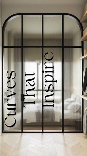 Curved Glass Partitions