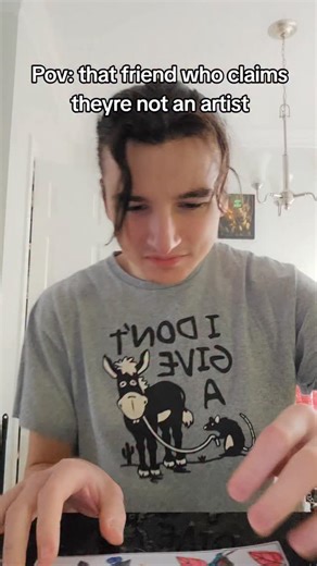 Kyle Mayson on Instagram: ""im not even that good" .... Artist: Alexia meade. Andrii kovalyk. Marinaa Ellis #art #artistsoftiktok #friends"
