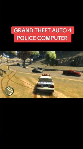 GTA 4 police computer #gta4 #grandtheftauto #gta