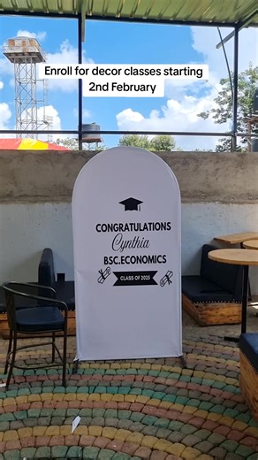 Enroll in Event Decor Classes Starting February 2nd