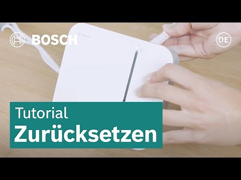 Zurücksetzen des Smart Home Controllers | Bosch Smart Home