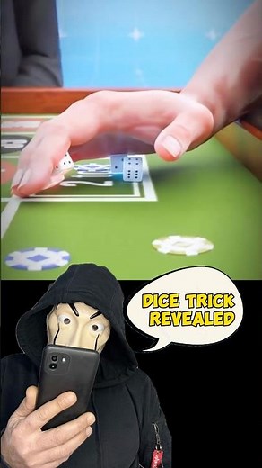 Dice Trick Revealed 🪄🎲 #magic #tricks #magictricks #diy #foryou #memes