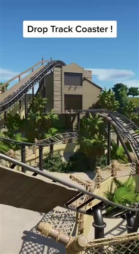 Planet Coaster Drop Track Tutorial | Corvus YouTube Channel