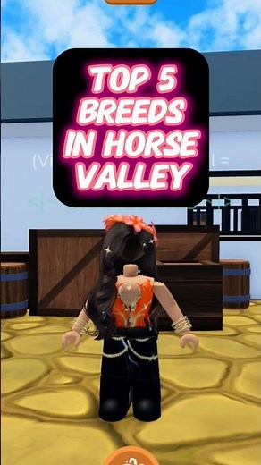 TOP HORSE VALLEY BREEDS Horse Valley Roblox! #roblox #horsevalley #equestrian #horsebreeds 🐎