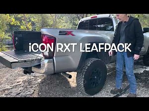 Tacoma 2” lift rear ICON RXT leaf pack option 1 #tacoma