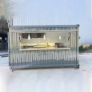 [Hot Item] Customized 20FT/40FT Shipping Container House / Shop Container / Modified Container Bar Container Kiosk Mobile Coffee Van
