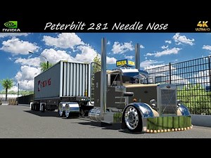 *Peterbilt 281/351* Container Hauled Las Vegas to Kingman *JBX2/TAA Graphics Combo* ATS PC 4K 1.55