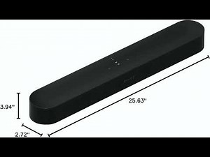 Review: Sonos Beam Gen 2 | Black Soundbar with Dolby Atmos | Compact Home Theater System