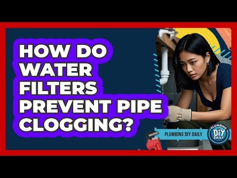 How Do Water Filters Prevent Pipe Clogging?