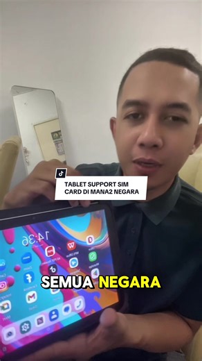 Tablet Support SIM Card for International Calls