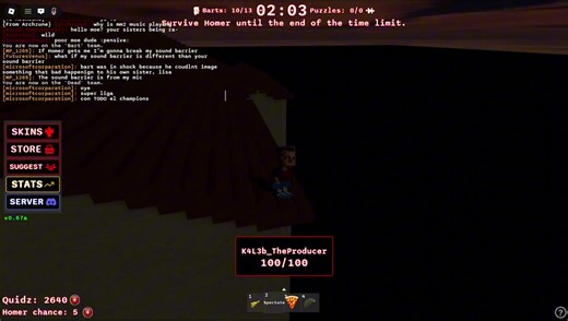 you vs homer clipdump #2 👀 #roblox #shorts #youvshomer