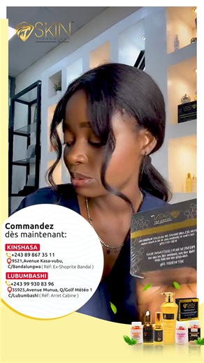 🌸 Clarifiant ou Éclaircissant ? Faites la différence avec Skin Technology by Latania ! 🌸 Chez Skin Technology by Latania, nous prenons soin de votre peau avec des savons adaptés à vos besoins 💆🏾‍♀️ 🧼 Savon Clarifiant → Nettoie en profondeur → Purifie et ravive l’éclat naturel → Laisse la peau fraîche, douce et lumineuse ✨ 🧴 Savon Éclaircissant → Atténue les taches et imperfections → Unifie et illumine le teint → Donne un éclat clair et naturel 🌟 Parce que chaque peau est unique, choisisse