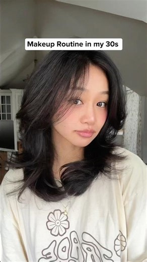 Quick and easy makeup routine in my 30s 💖